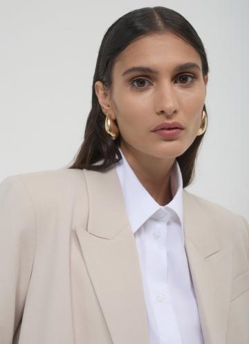 Длинный блейзер