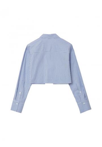 Атласная блузка