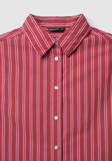 Атласная блузка