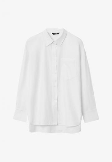 Атласная блузка