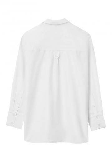 Атласная блузка