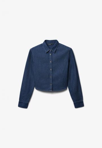 Джинсовая блузка