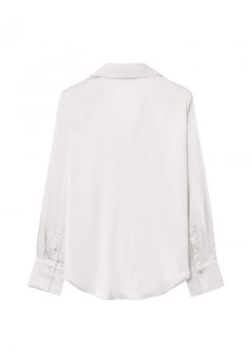 Атласная блузка