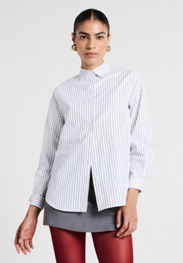 Атласная блузка