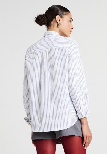 Атласная блузка