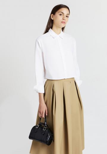 Атласная блузка