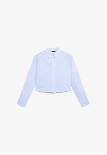 Атласная блузка