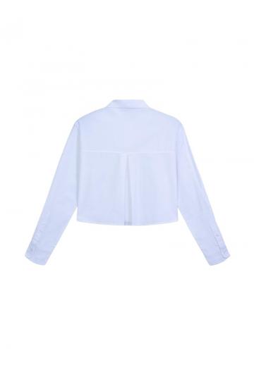 Атласная блузка