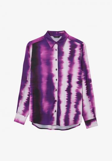 Атласная блузка