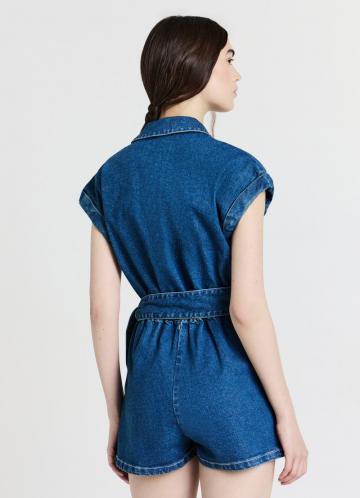 Джинсовое платье