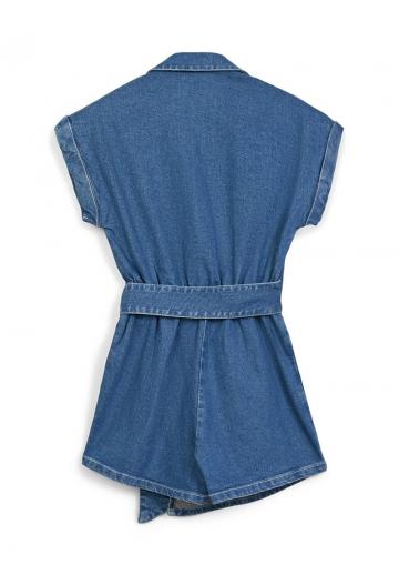 Джинсовое платье