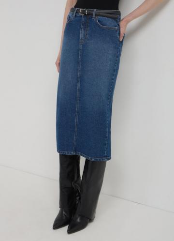 Джинсовая юбка