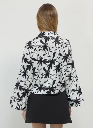 Атласная блузка