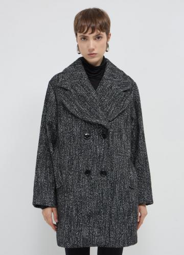 Шерстяное пальто