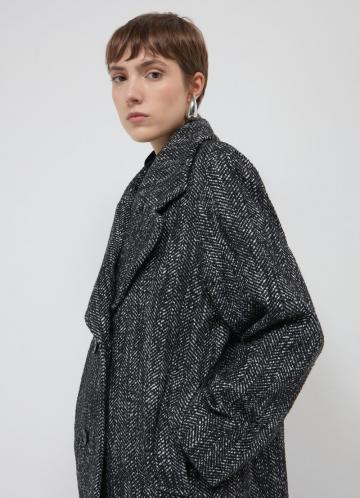 Шерстяное пальто