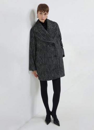 Шерстяное пальто