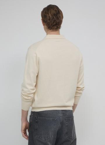 Поло с длинным рукавом