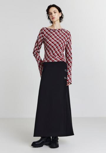 Атласная блузка