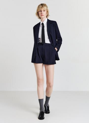 Атласная блузка