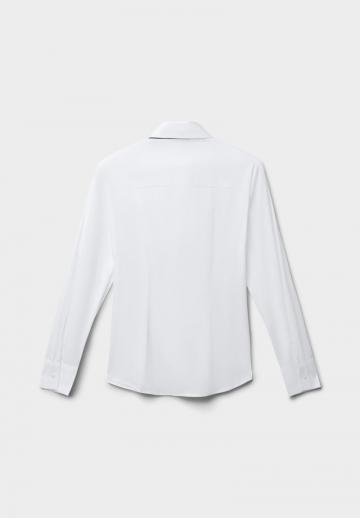 Атласная блузка