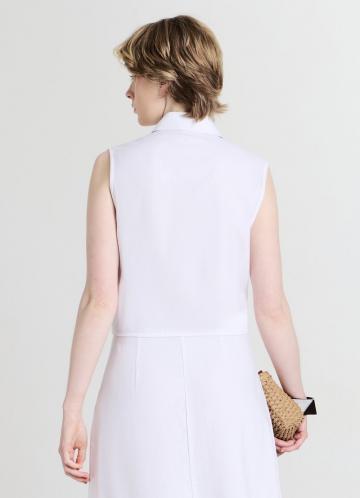 Джинсовая жилетка