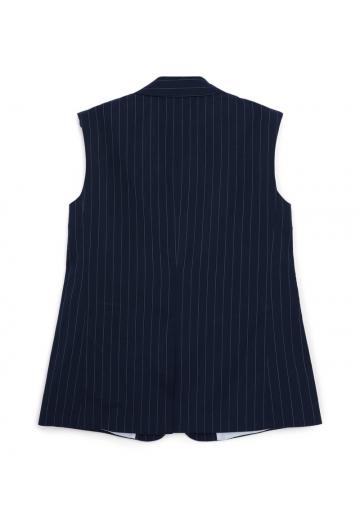 Длинный жилет