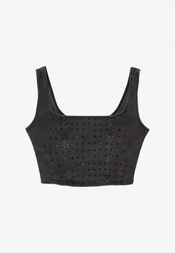 Джинсовая блузка