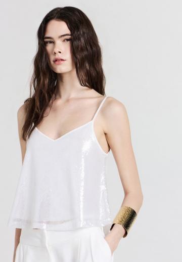 Топ на бретельках