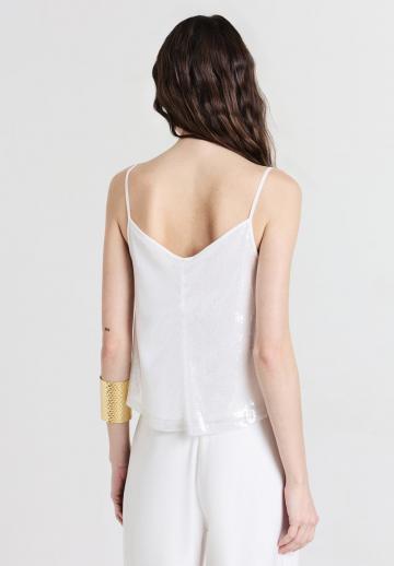 Топ на бретельках