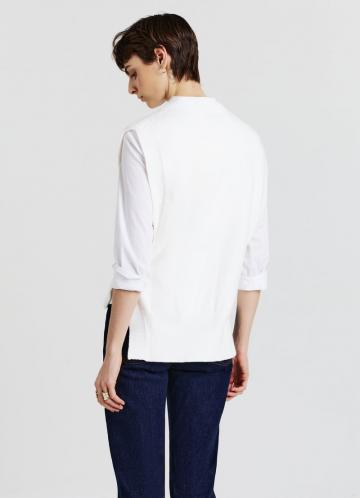 Пуловер без рукавов