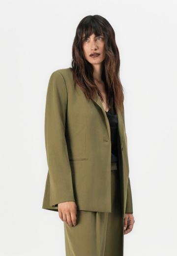 Длинный блейзер