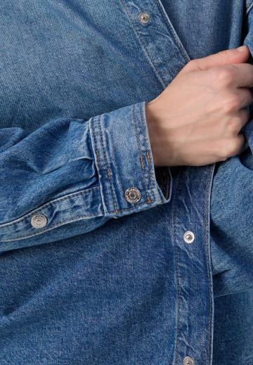 Джинсовая блузка