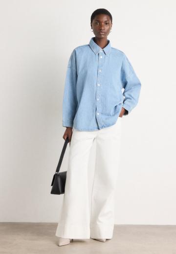 Джинсовая блузка