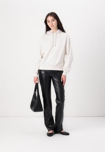 Пуловер с капюшоном