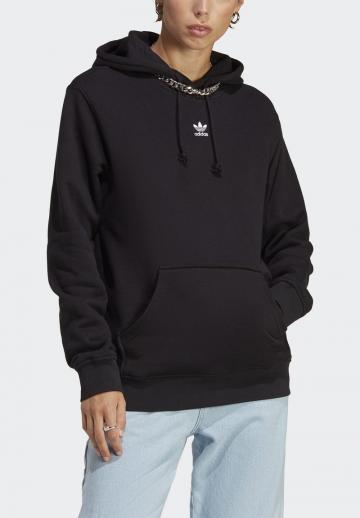 Пуловер с капюшоном