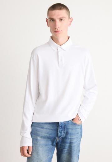 Поло с длинным рукавом