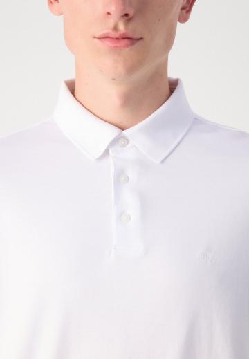 Поло с длинным рукавом