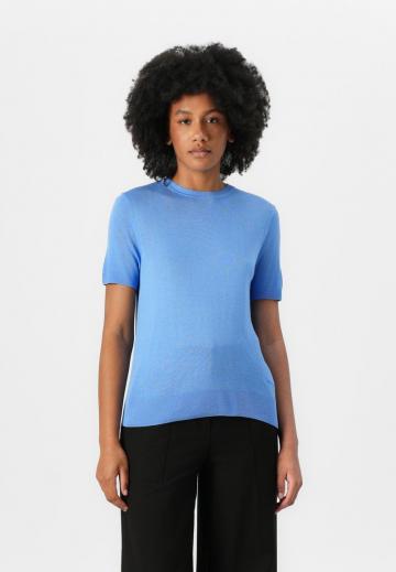 Пуловер с коротким рукавом