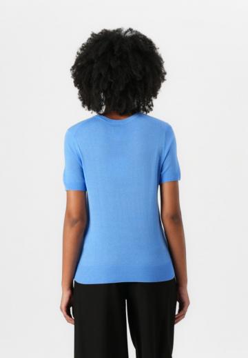 Пуловер с коротким рукавом