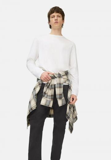 Брюки с накладными карманами