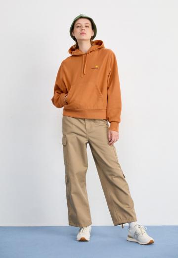 Пуловер с капюшоном