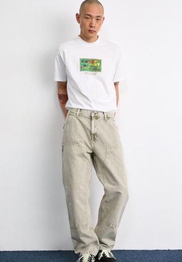 Прямые джинсы