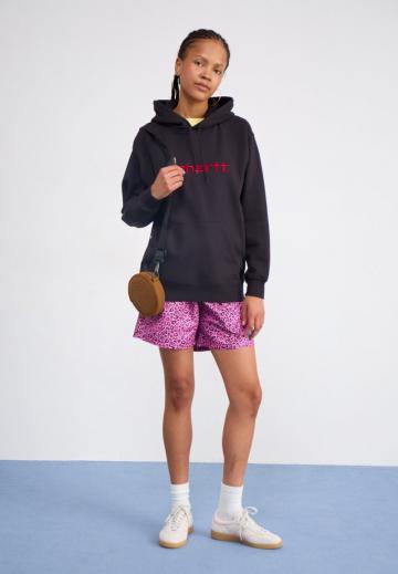 Пуловер с капюшоном