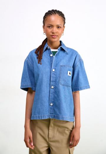 Джинсовая блузка