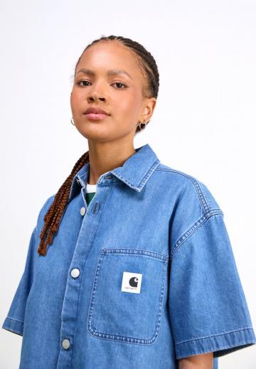 Джинсовая блузка