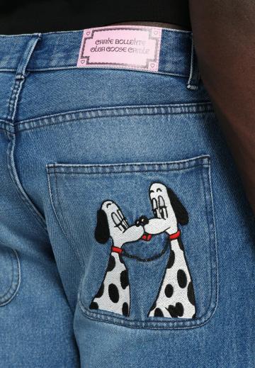 Свободные джинсы