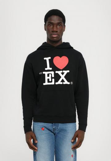 Пуловер с капюшоном