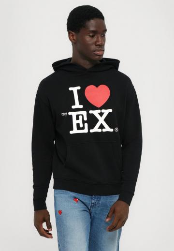 Пуловер с капюшоном