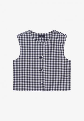 Блузка без рукавов