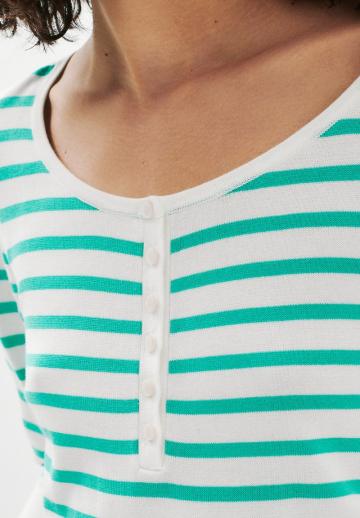 Пуловер с рукавом три четверти